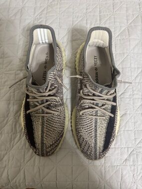 Adidas Yeezy Boost 350 V2 - Cream, Black and Gray Knit